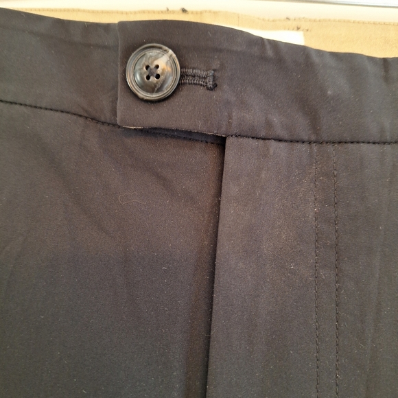 FOR ALL 7 MANKIND DRESS SHORTS SIZE 28, BLACK - Picture 2 of 7